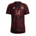 Camisa de time de futebol Alemanha Jamal Musiala #14 Replicas 2º Equipamento Mundo 2022 Manga Curta